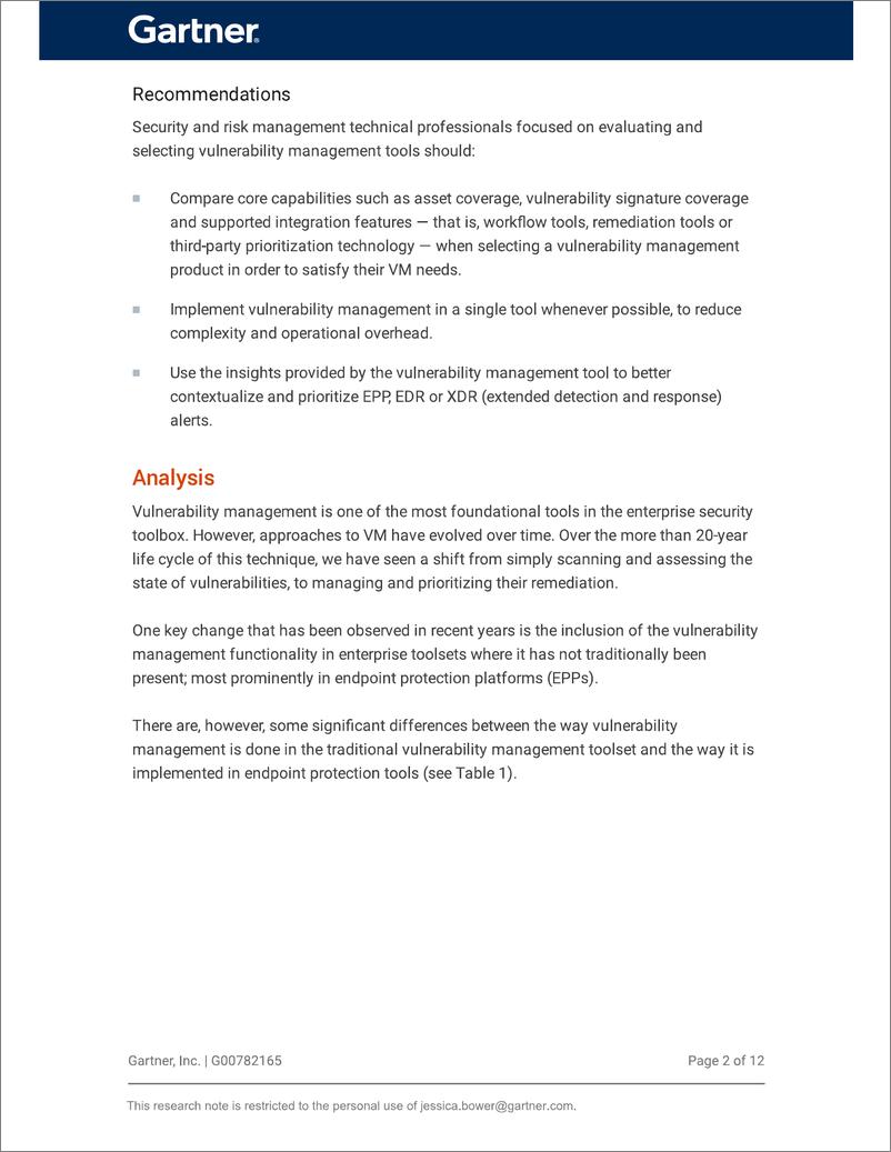 《Gartner-解码漏洞管理-独立工具与端点保护技术（英）-2023-19页》 - 第4页预览图