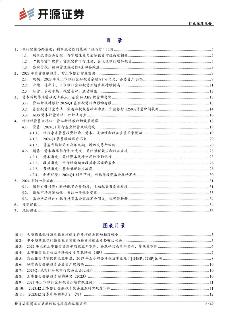 《开源证券-2023年上市银行经营盘点之金融投资篇-下-：配债思路演进与资本新规实效》 - 第2页预览图