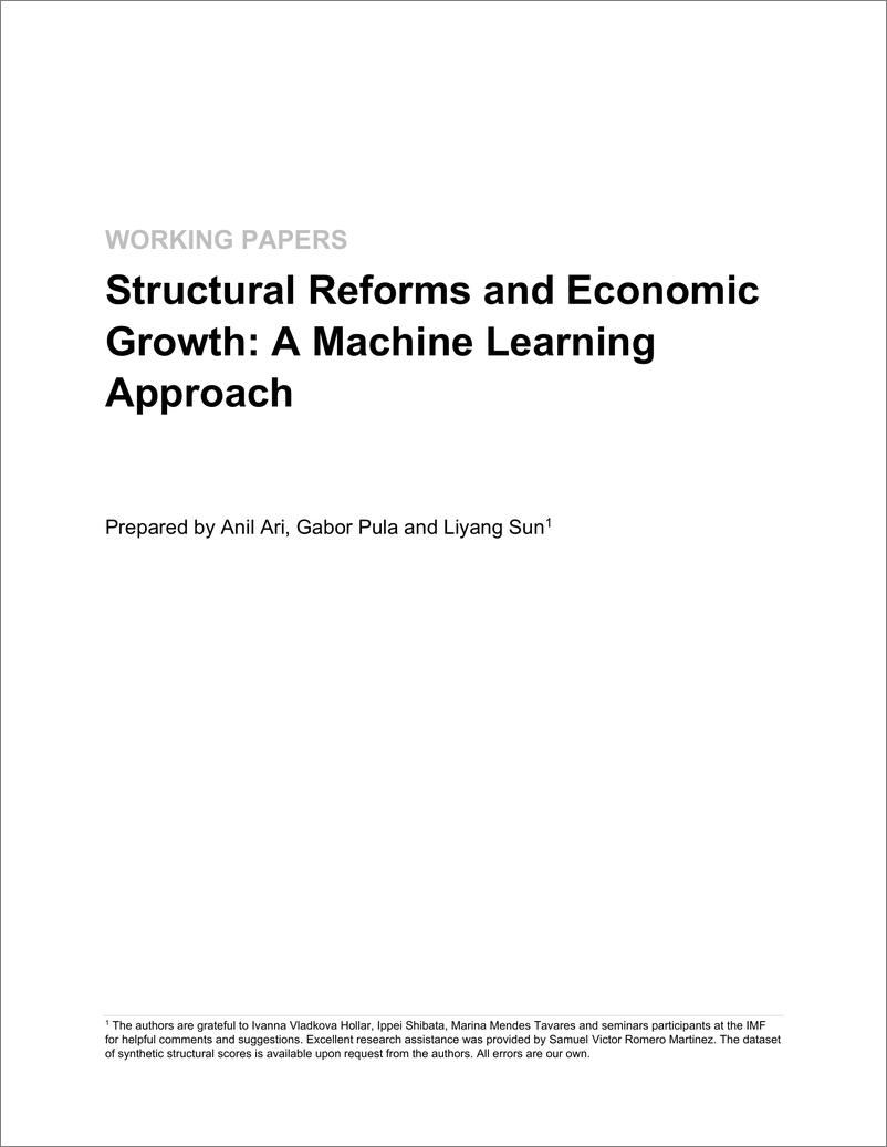 《IMF-结构改革与经济增长：机器学习方法（英）-2022.9-32页》 - 第4页预览图