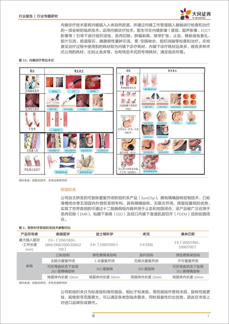 《医药生物行业科创板系列报告六：南微医学，微创医疗器械的小巨人-20190713-天风证券-13页》 - 第8页预览图