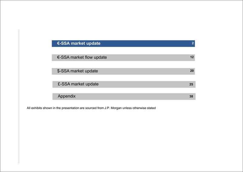 《J.P. 摩根-全球-投资策略-2019年4月全球SSA展望：欧元-SSA将继续表现优异-2019.4.24-44页》 - 第4页预览图