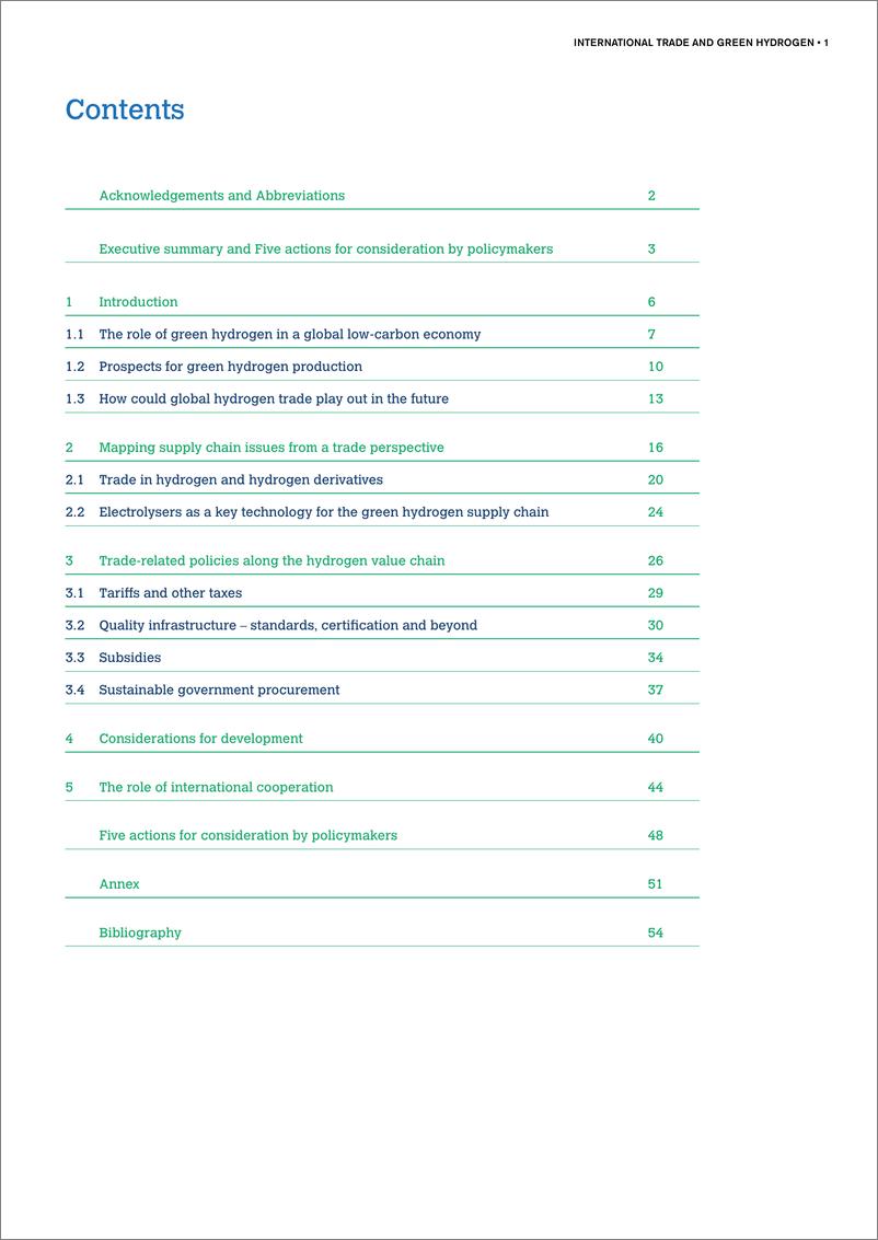 《支持全球向低碳经济过渡报告（英文版）-国际贸易与绿色氢能》 - 第3页预览图