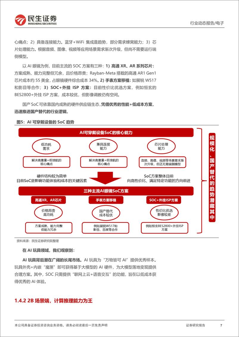 《电子行业动态：AI眼镜投资思考-241203-民生证券-14页》 - 第7页预览图