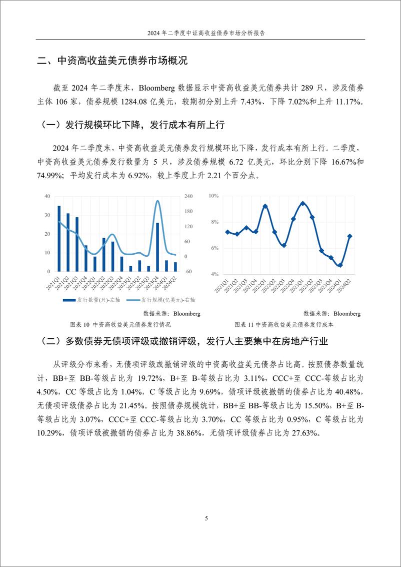 《2024年二季度中证高收益债券市场分析报告》 - 第6页预览图