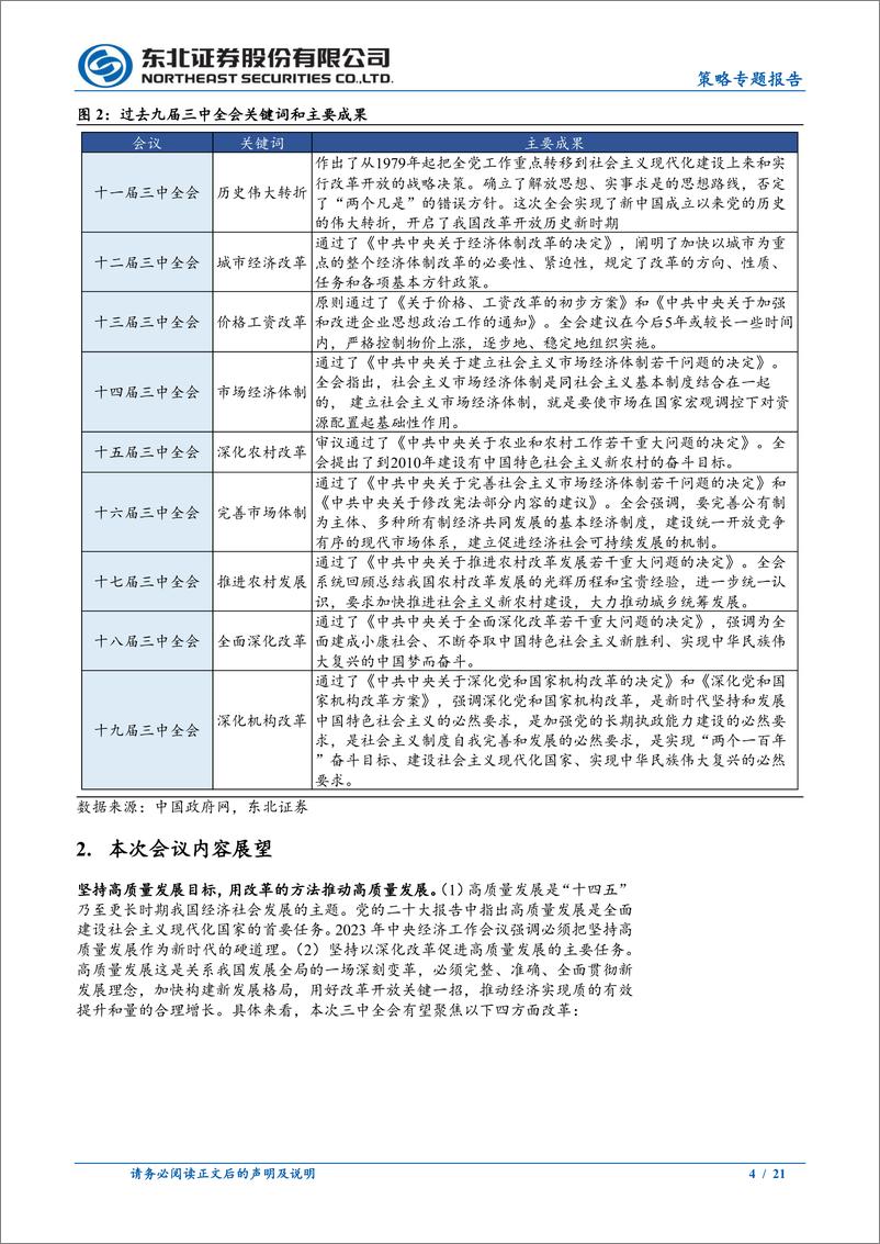 《三中全会前瞻：以深化改革促进高质量发展-240708-东北证券-21页》 - 第4页预览图