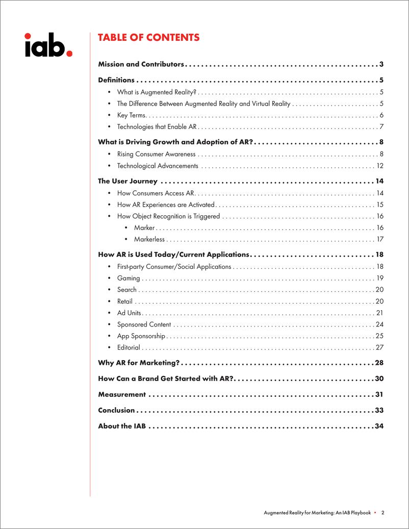 《iab-增强现实在营销中的应用（英文）-2019.6-34页》 - 第3页预览图