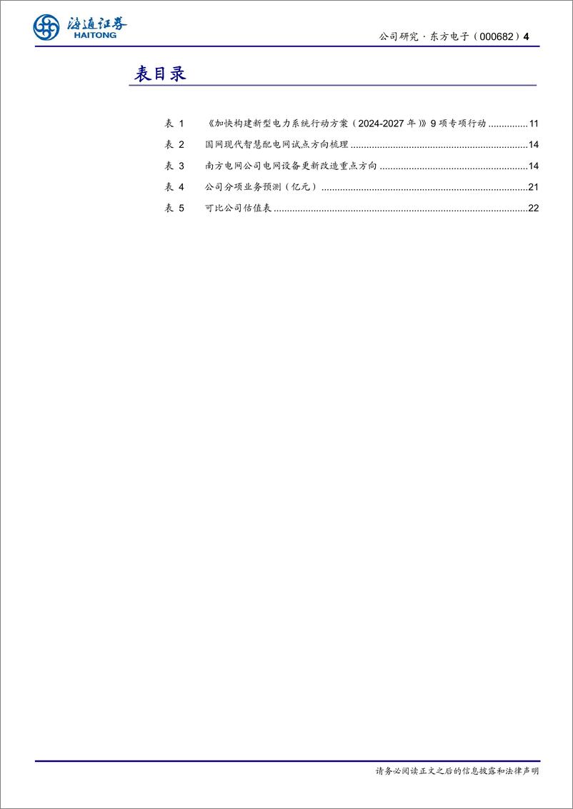 《东方电子(000682)电网自动化头部企业，深度受益于新型电力系统加速推进-250107-海通证券-24页》 - 第4页预览图