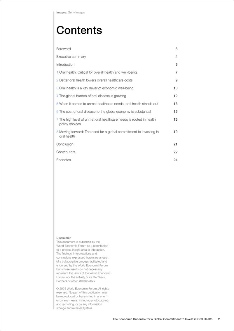 《报告_投资口腔健康全球承诺的经济合理性》 - 第2页预览图