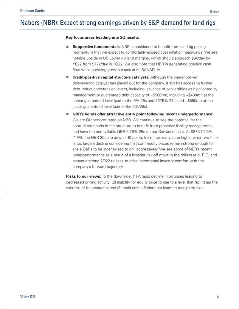 《Energ Driller See upside potential into 2Q earnings; continue to prefer NBR over RIG longer-term(1)》 - 第6页预览图