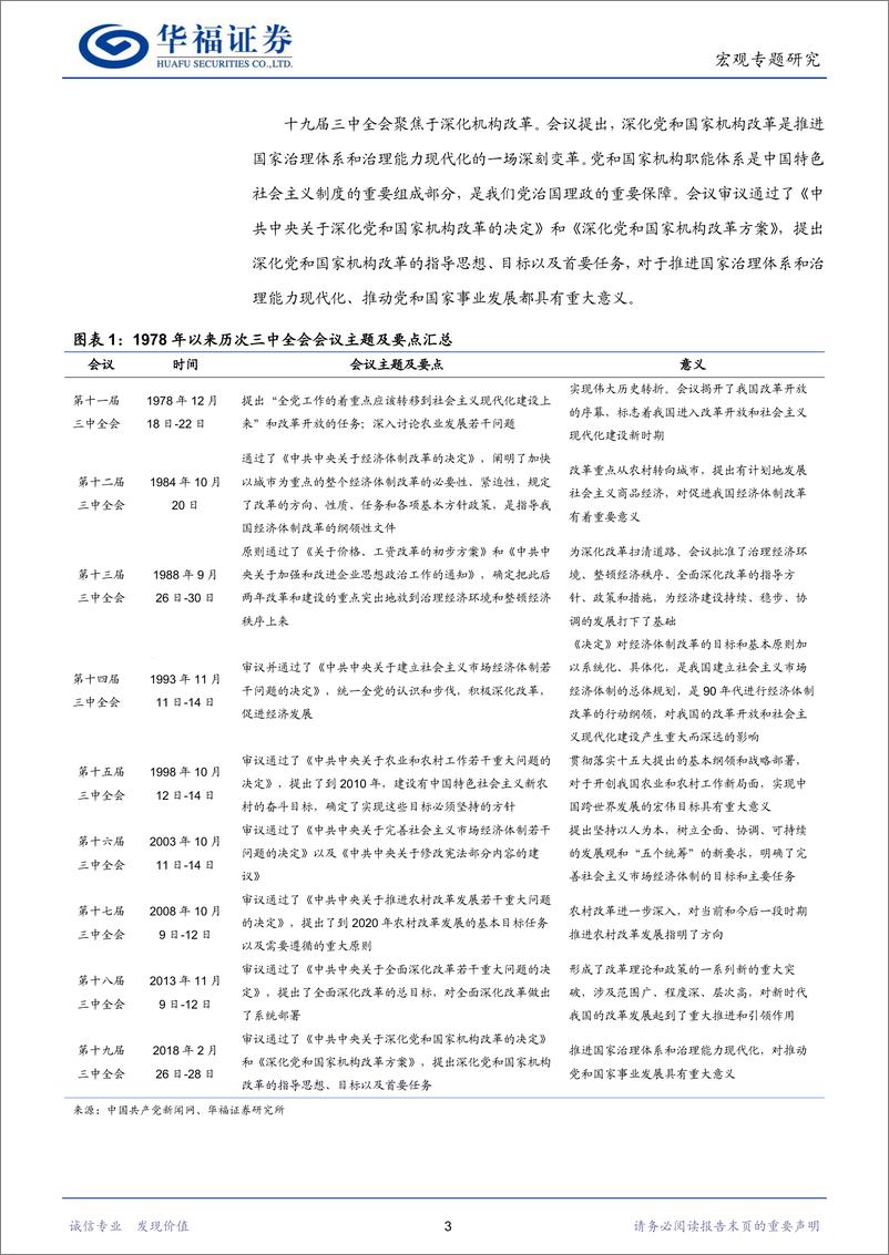 《宏观专题研究：历届三中全会回顾及对经济资本市场影响-240709-华福证券-10页》 - 第5页预览图