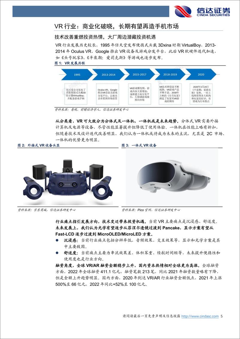 《电子行业：VR硬件趋势渐朗，关注光学及显示产业链-20230220-信达证券-25页》 - 第6页预览图