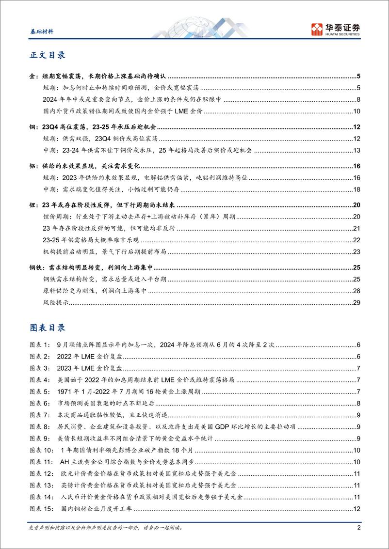 《基础材料行业年度策略：变化不息，应对为主-20231103-华泰证券-32页》 - 第3页预览图