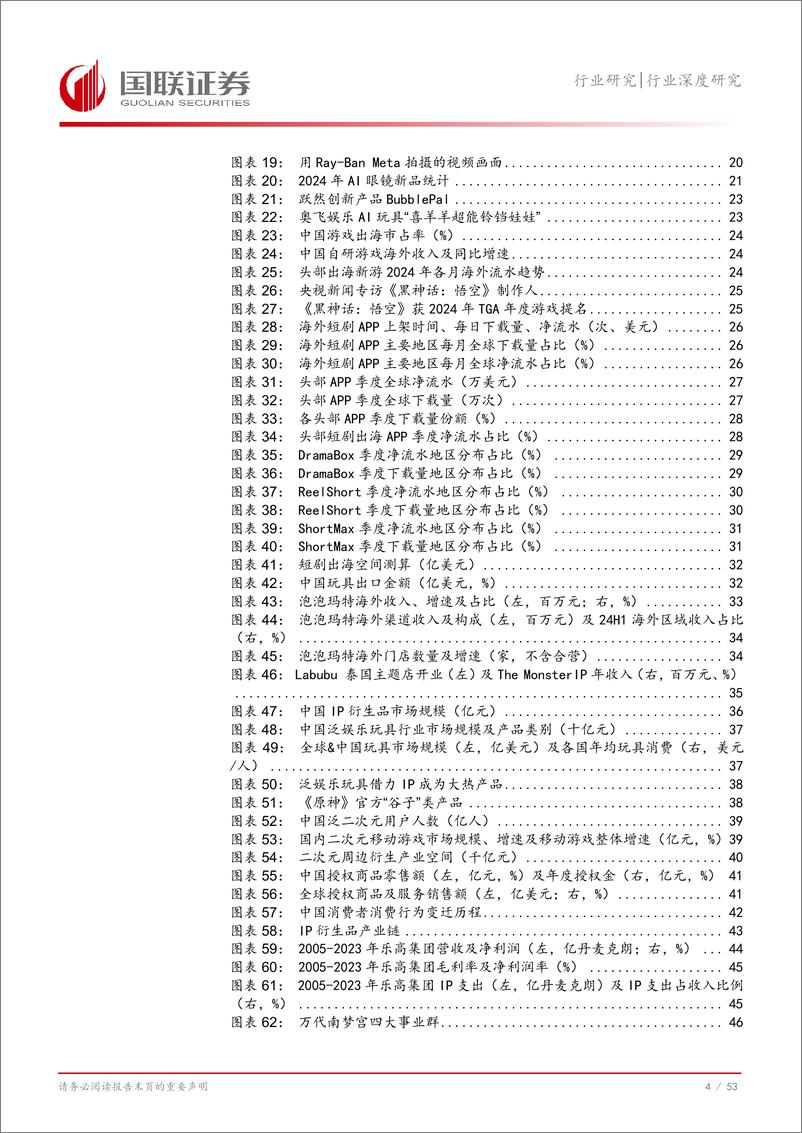 《传媒互联网行业2025年度投资策略：柳暗花明，曙光重现-241225-国联证券-54页》 - 第5页预览图