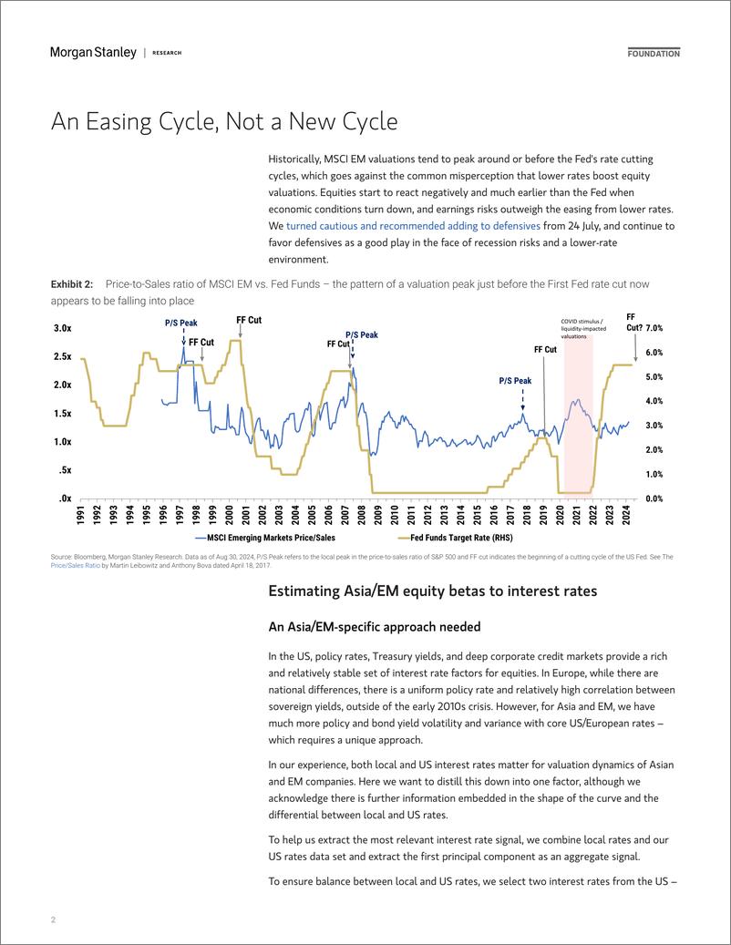 《Morgan Stanley-Asia EM Equity Strategy The Lower Rate Playbook-110186982》 - 第2页预览图