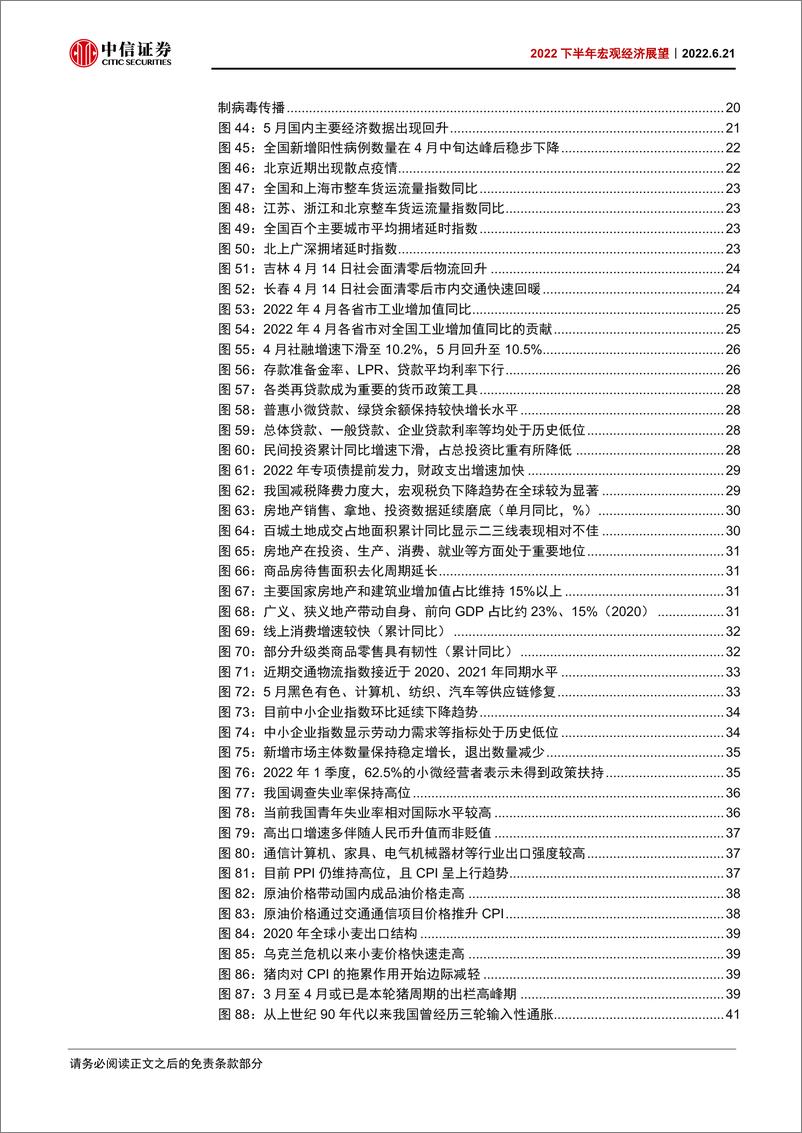 《2022下半年宏观经济展望：急起直追-20220621-中信证券-59页》 - 第7页预览图