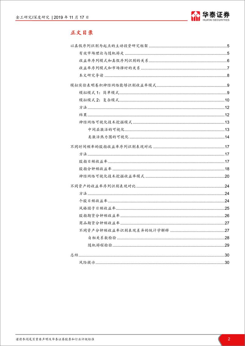 《华泰证券-华泰人工智能系列二十五_真假序列识别再探_市场弱有效性检验与择时战场选择 - 副本》 - 第2页预览图