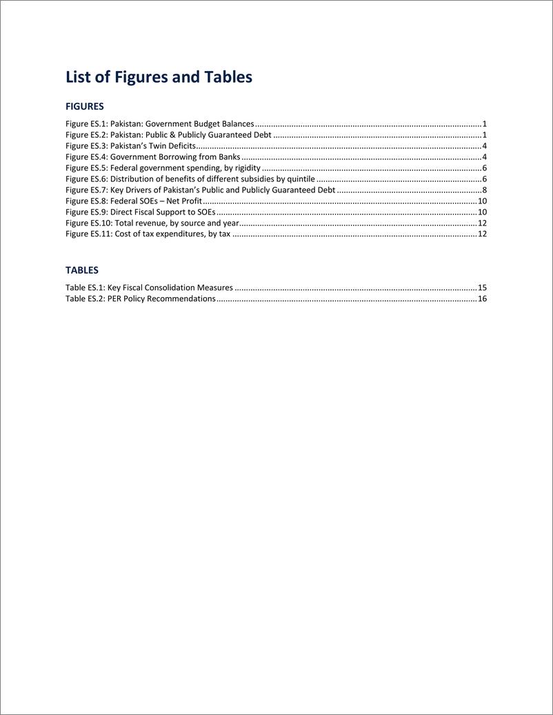 《世界银行-2023年巴基斯坦联邦公共支出审查（英）-2024-220页》 - 第3页预览图