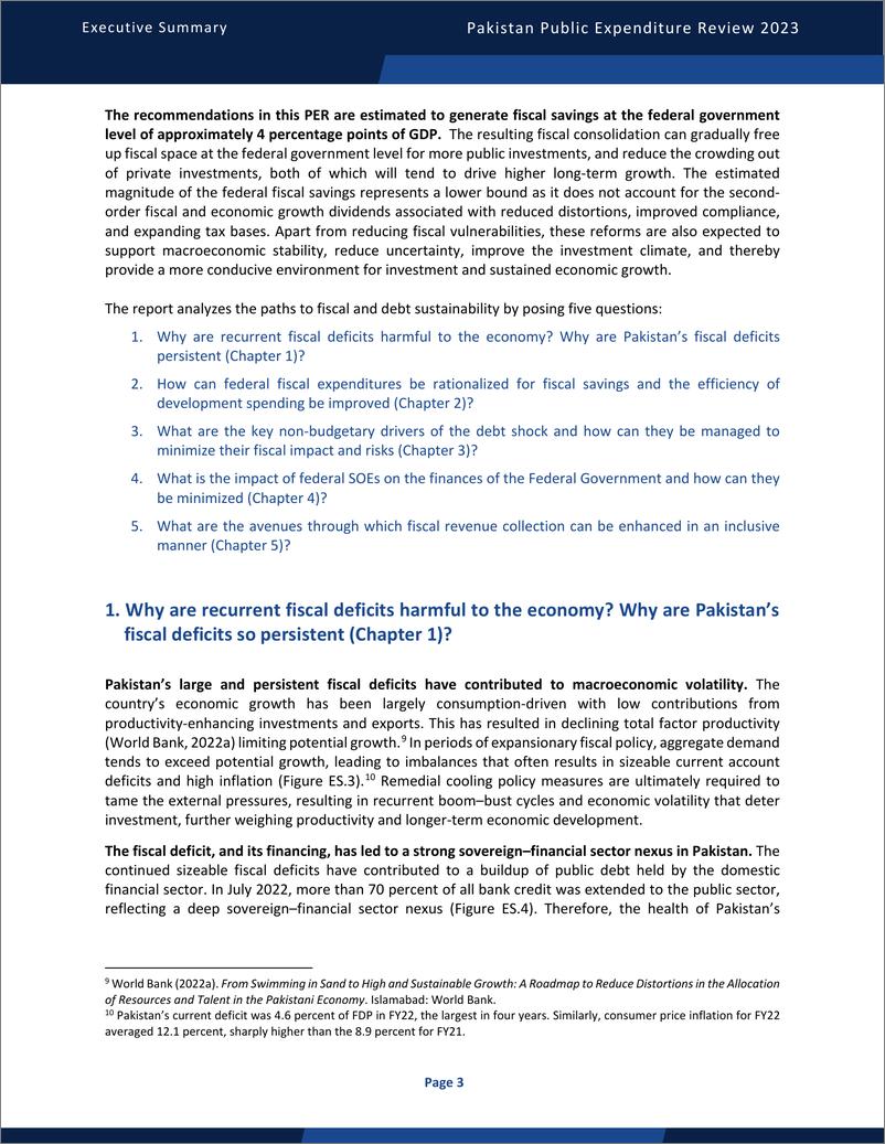 《世界银行-2023年巴基斯坦联邦公共支出审查（英）-2024-220页》 - 第8页预览图