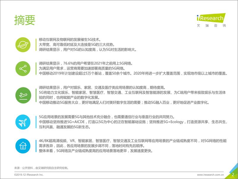 《未来已来—2019年5G行业研究报告》 - 第2页预览图