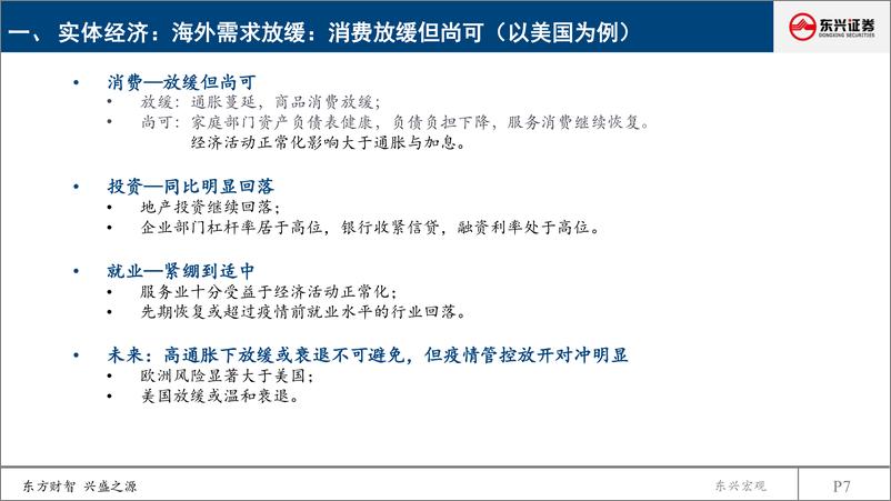 《2023年海外宏观展望（策略会版）：谨防衰退，谨慎乐观-20221209-东兴证券-38页》 - 第8页预览图