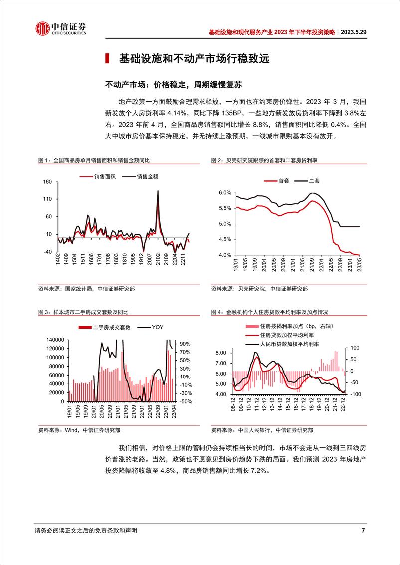 《基础设施和现代服务产业2023年下半年投资策略：拥抱低估资产，静待周期机会-20230529-中信证券-36页》 - 第8页预览图