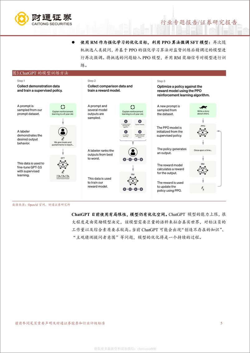 《计算机行业专题报告：ChatGPT：开启AI新纪元-230130》 - 第5页预览图