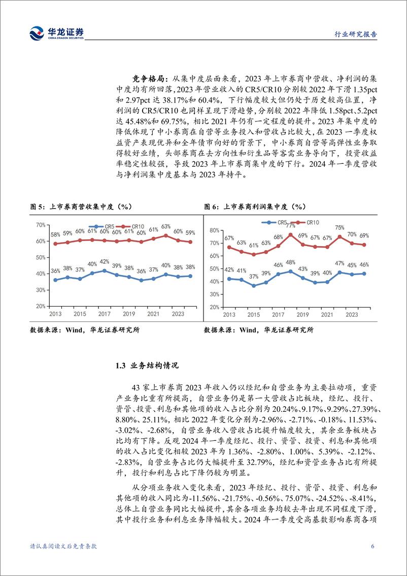 《证券行业2023%262024Q1业绩综述：高基数下业绩触底，并购预期优化行业格局-240516-华龙证券-23页》 - 第8页预览图