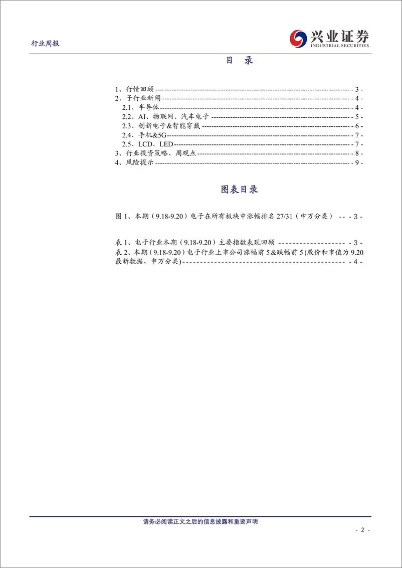 《电子行业：AI算力需求持续增长，看好苹果在端侧AI的引领地位和自主可控-240922-兴业证券-10页》 - 第2页预览图