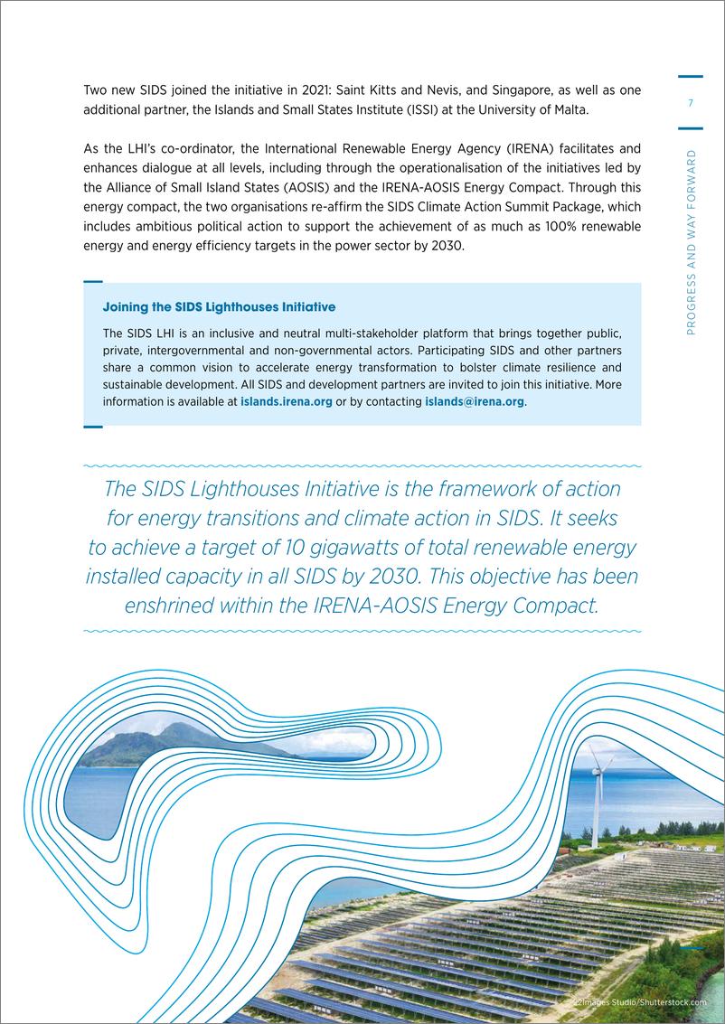 《IRENA-小岛屿发展中国家灯塔倡议：进展和前进道路（英）-2022.8-44页》 - 第8页预览图