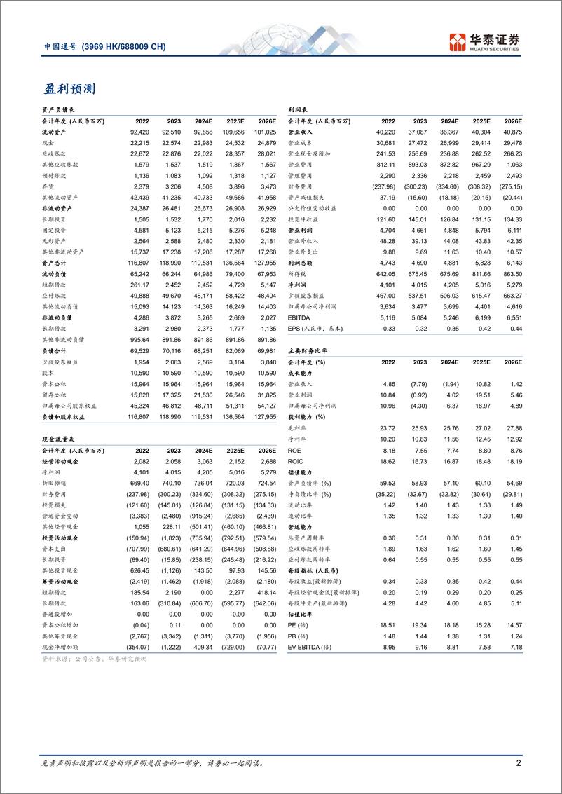 《中国通号(688009)轨交“大脑”制造厂有望迎更新机遇-241215-华泰证券-44页》 - 第2页预览图