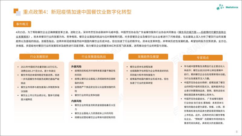 《百分点-4月食品餐饮行业舆情分析报告-30页》 - 第8页预览图