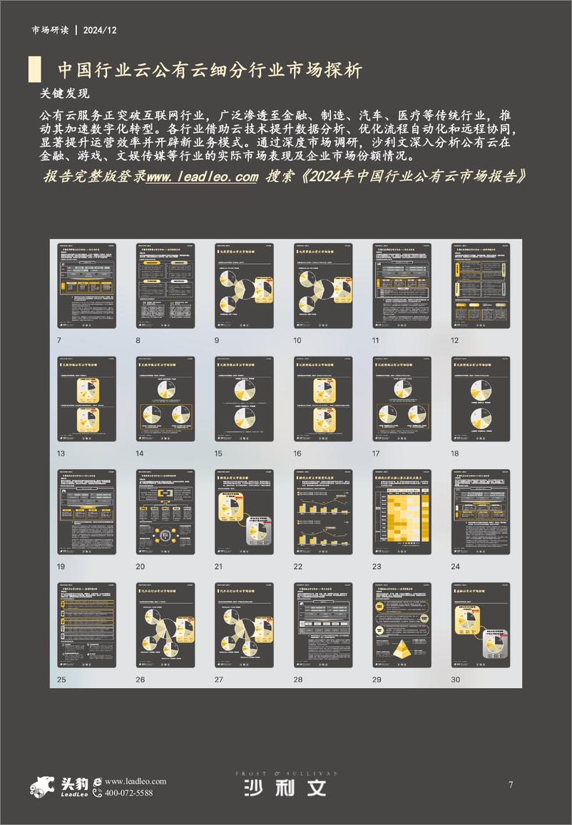 《2024年中国行业云公有云市场报告-10页》 - 第7页预览图