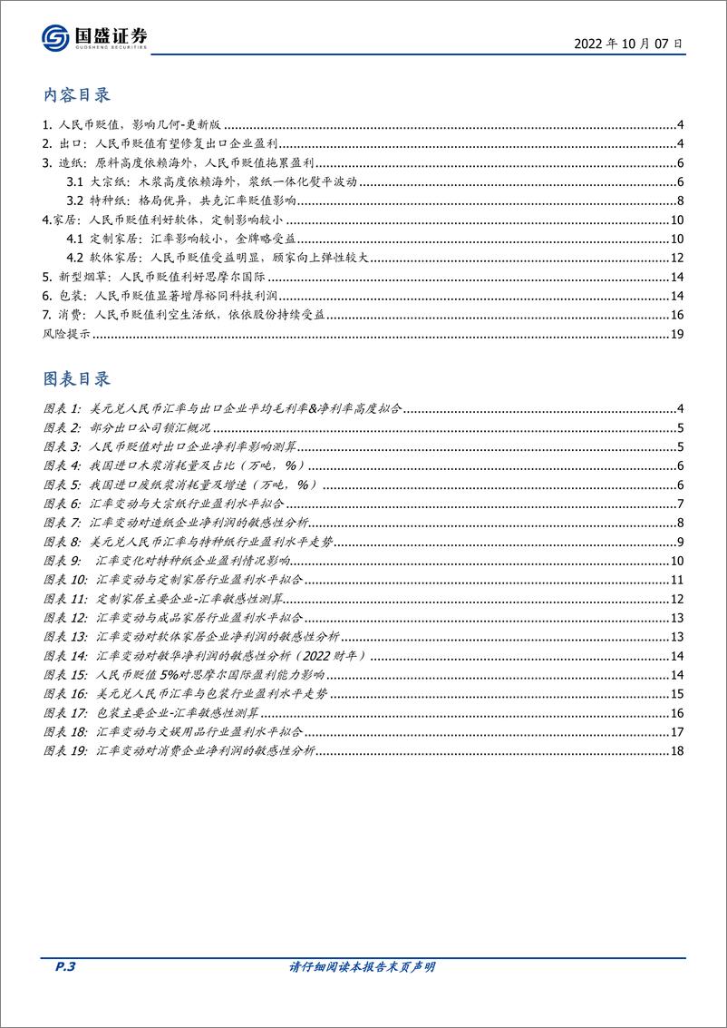 《轻工制造行业专题研究：人民币贬值，影响几何更新版-20221007-国盛证券-20页》 - 第4页预览图