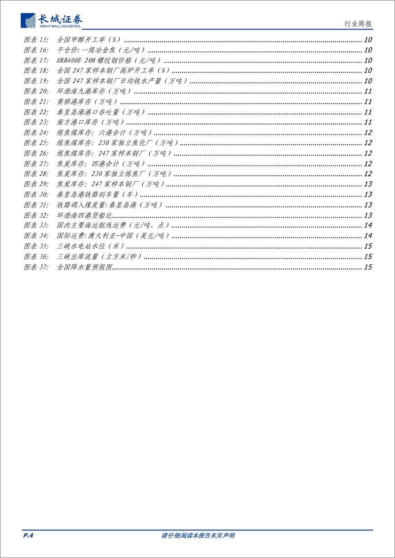 《煤炭行业：非电需求释放，动力煤价继续上涨-240922-长城证券-18页》 - 第4页预览图