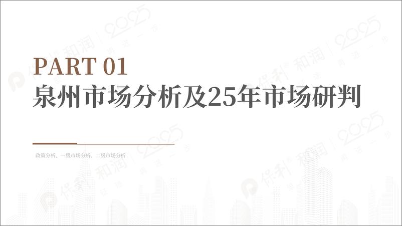 《2024年度房地产市场总结报告：泉州-保利和润-48页》 - 第3页预览图