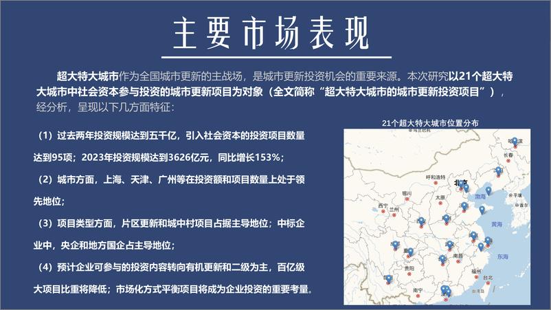 《2022-2023全国超大特大城市社会资本参与投资城市更新市场分析专题报告》 - 第3页预览图