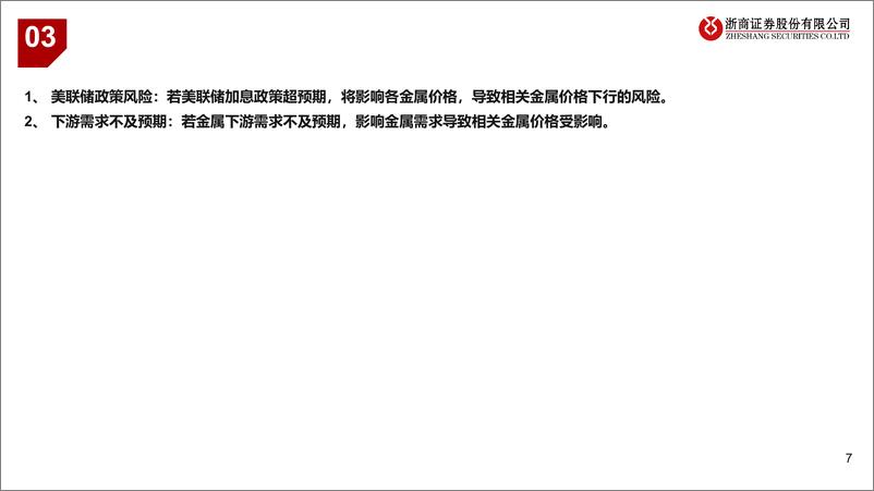 《2024Q4能源金属行业业绩前瞻：能源金属价格进一步探底-250112-浙商证券-10页》 - 第7页预览图