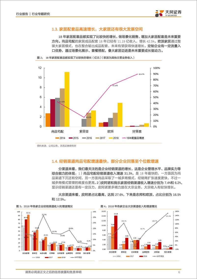 《家用轻工行业定制家居2018年年报深度分析：龙头的优势都体现在何处？-20190424-天风证券-16页》 - 第7页预览图