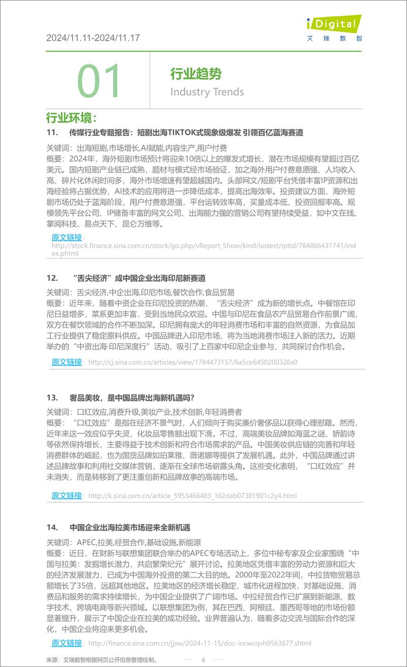 《iR-跨境出海行业周度市场观察-2024年第47周-8页》 - 第4页预览图