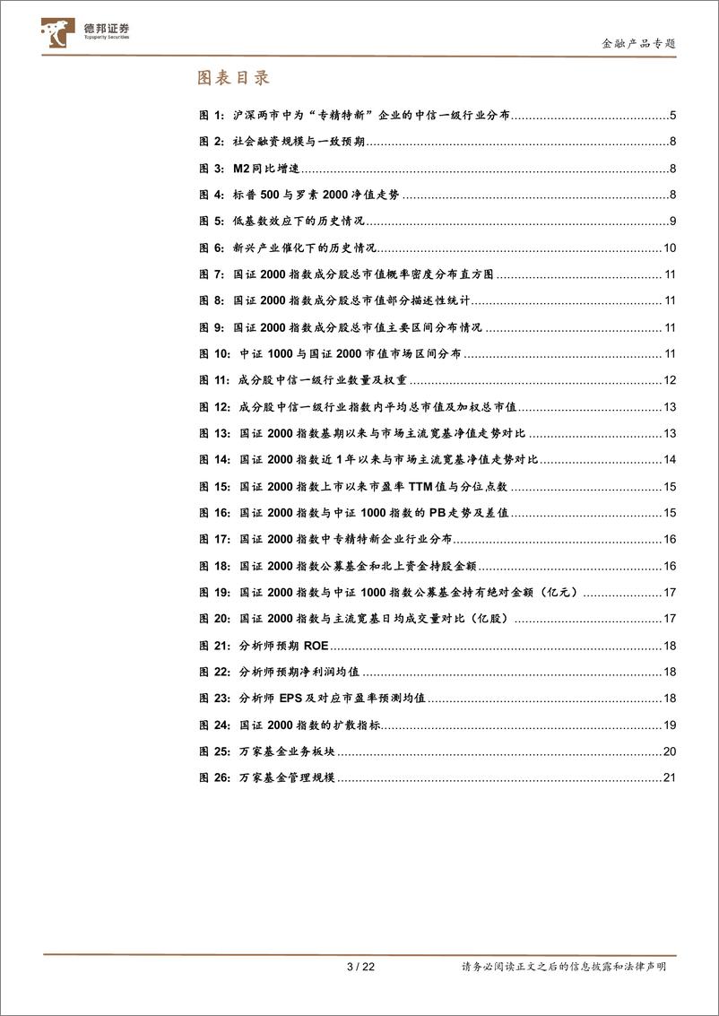 《金融产品系列研究之十一：“专精特新”政策赋能，小市值投资顺时顺势，推荐关注国证2000ETF-20220716-德邦证券-22页》 - 第4页预览图