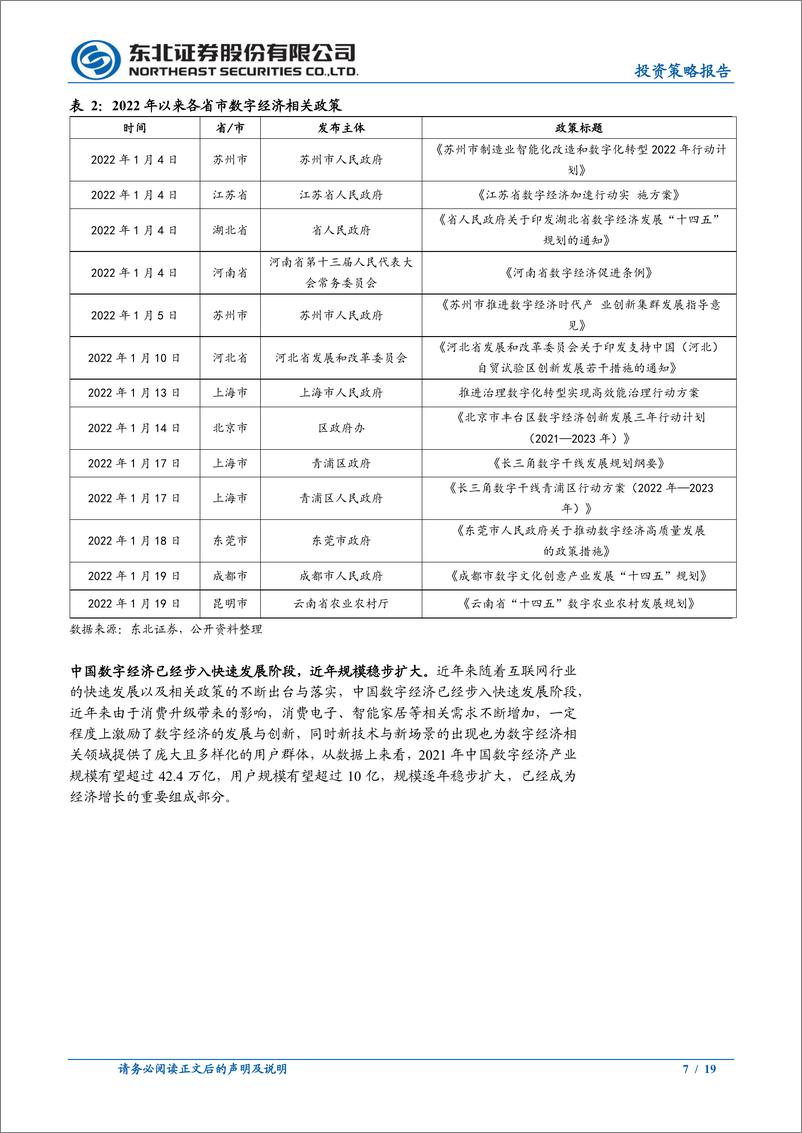 《投资策略报告：数字经济存在哪些投资机会？-20220518-东北证券-19页》 - 第8页预览图