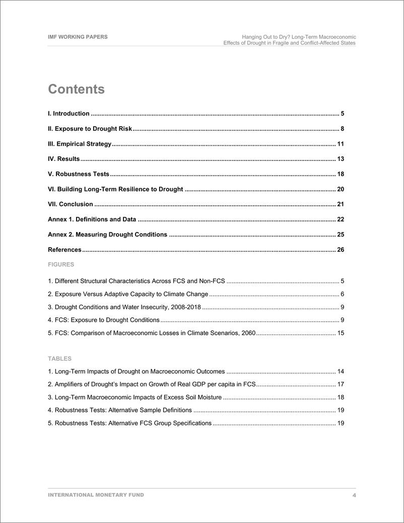 《IMF-出去晒？干旱对脆弱国家和受冲突影响国家的长期宏观经济影响（英）-2024.5-31页》 - 第4页预览图