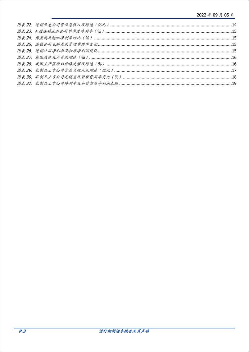 《食品行业2022中报总结：疫情成本双向冲击，边际改善已在途中-20220905-国盛证券-22页》 - 第4页预览图