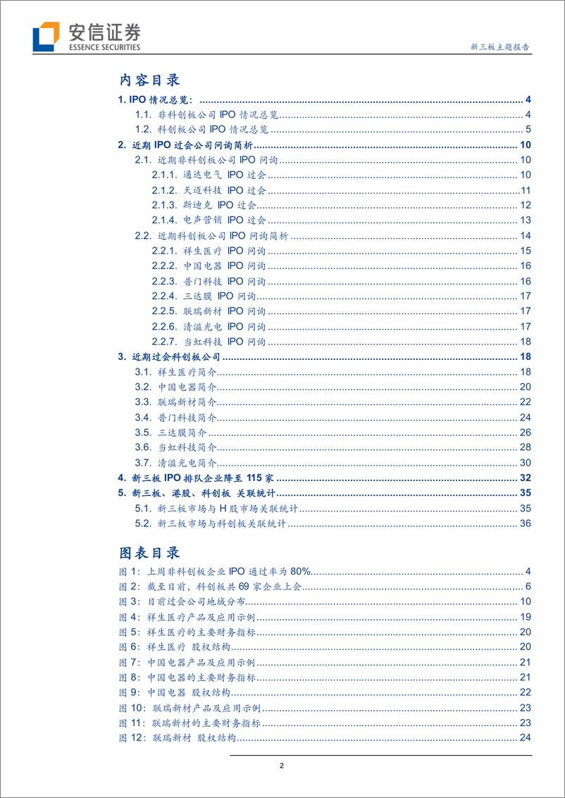 《新三板主题报告：上周9家企业过会，其中三板企业为天迈科技、通达电气、联瑞新材-20191014-安信证券-41页》 - 第3页预览图