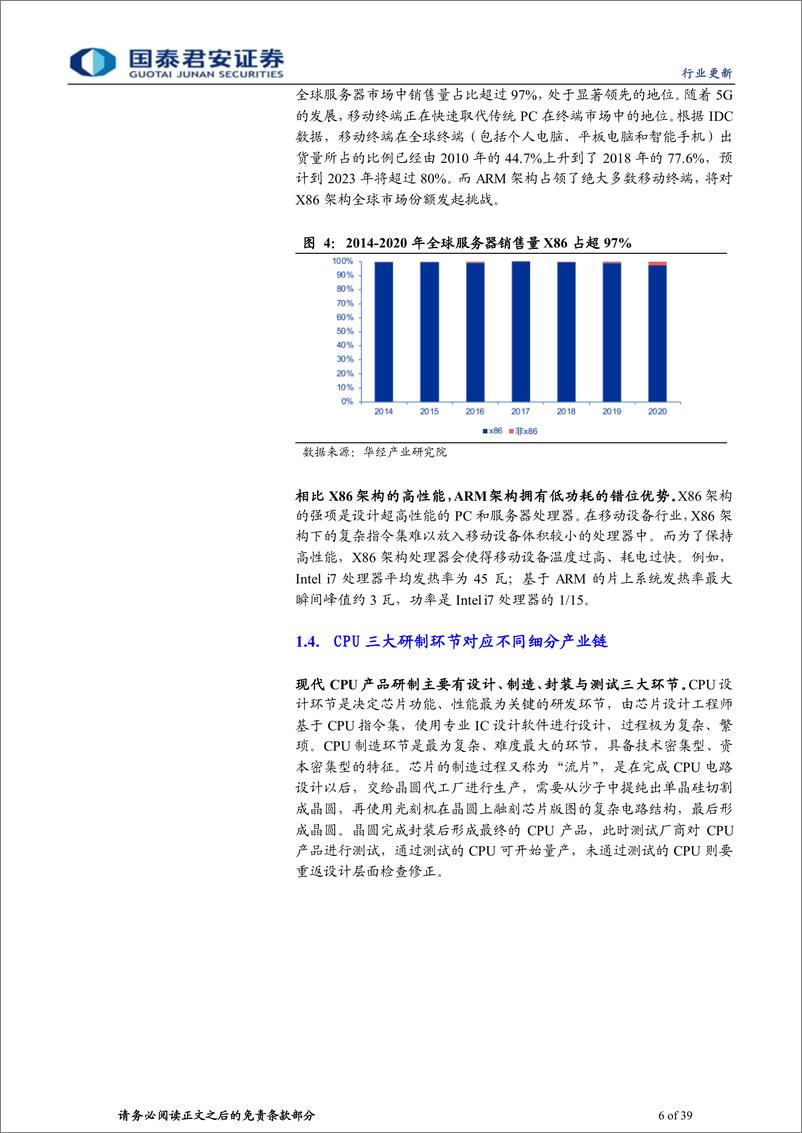 《计算机行业：CPU国产替代成长空间广阔-20221219-国泰君安-39页》 - 第7页预览图