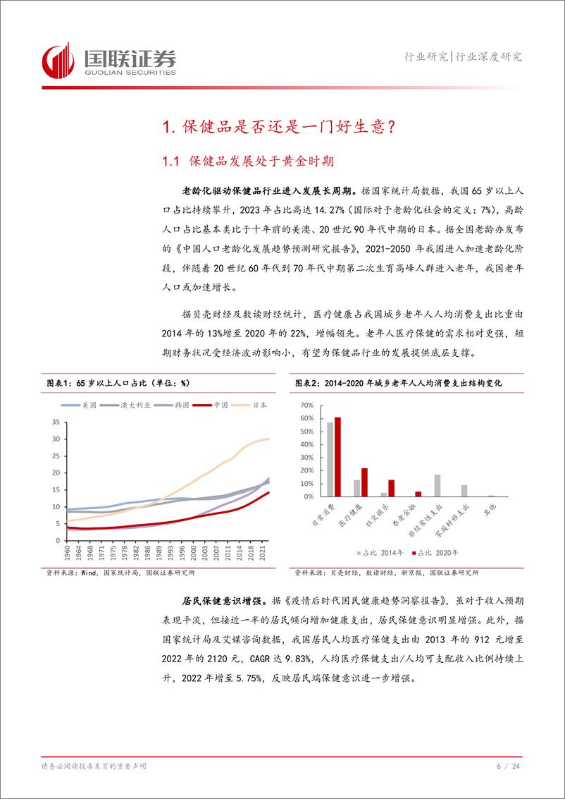 《国联证券-保健品四问四答_保健品是否还是一门好生意_》 - 第7页预览图