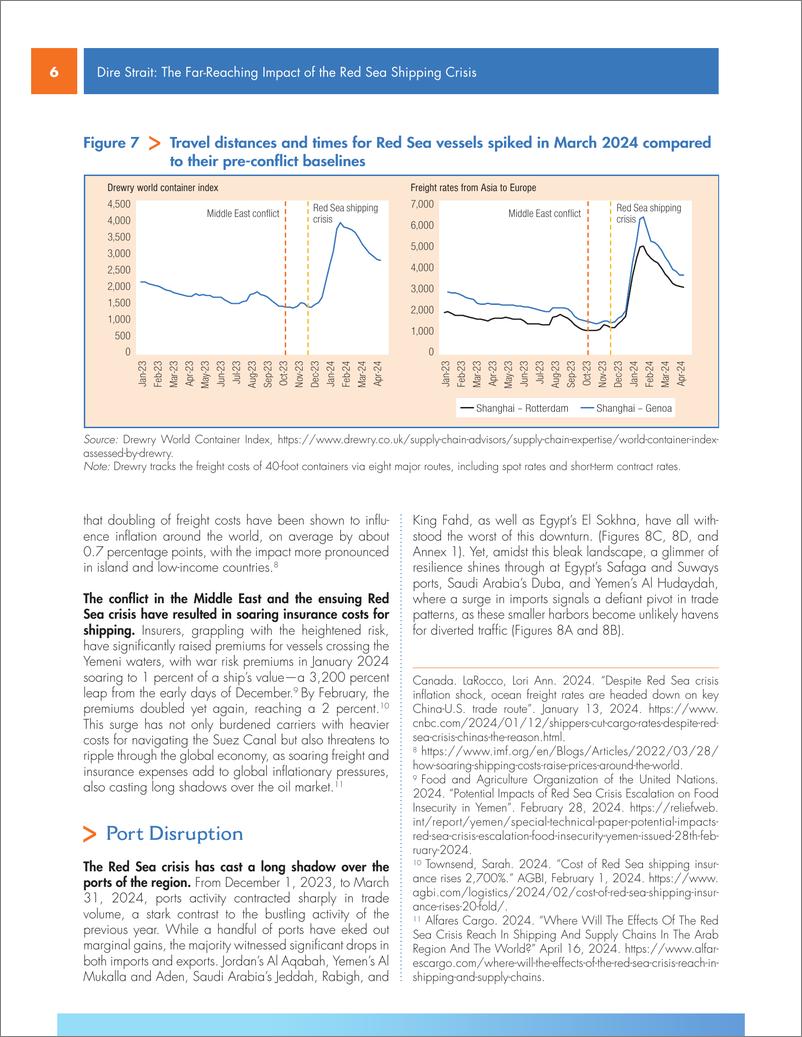 《世界银行-Dire Strait：红海航运危机的深远影响（英）-2024.4-12页》 - 第6页预览图
