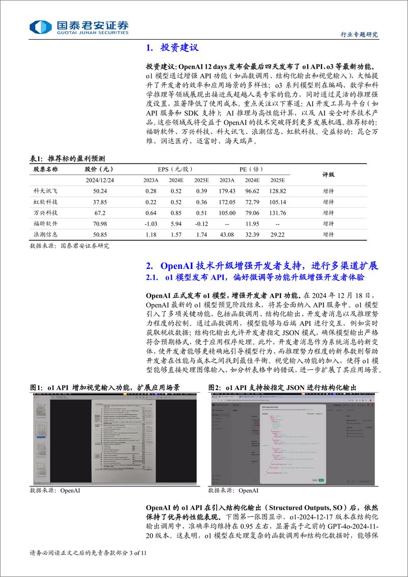 《计算机行业：OpenAI提升用户体验，o3模型创新突破-241226-国泰君安-11页》 - 第3页预览图