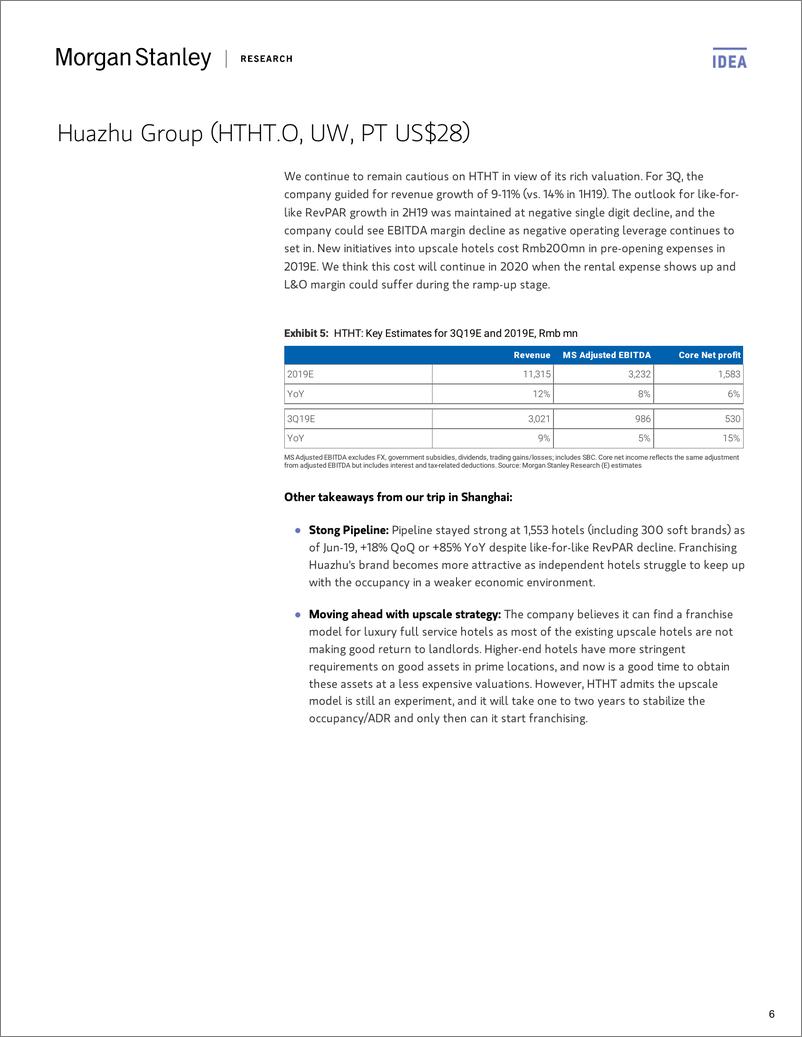 《摩根士丹利-中国-休闲与住宿业-中国酒店业之旅要点-2019.19.30-22页》 - 第7页预览图
