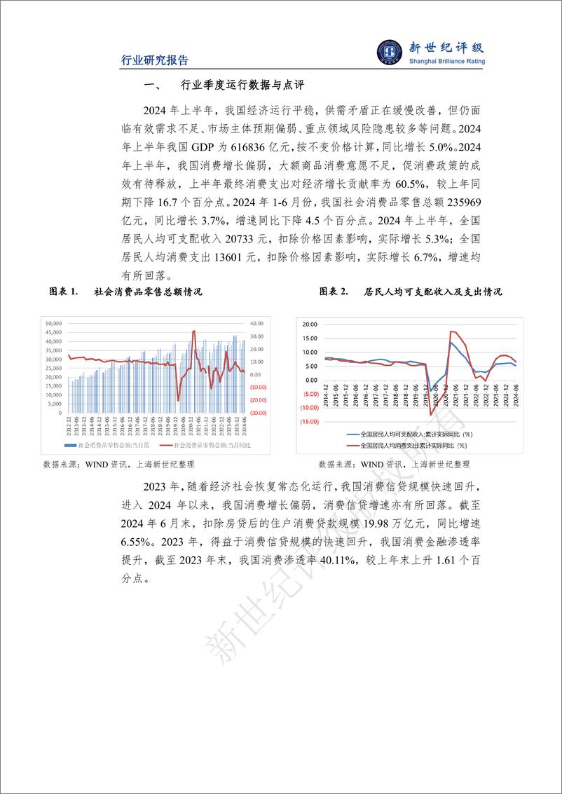 《2024年上半年消费金融行业信用观察》 - 第2页预览图